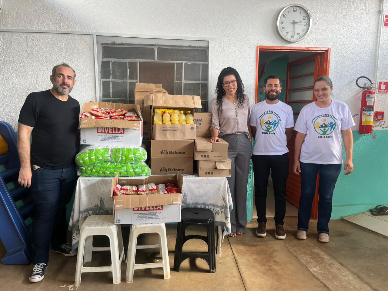 Foto da entrega
