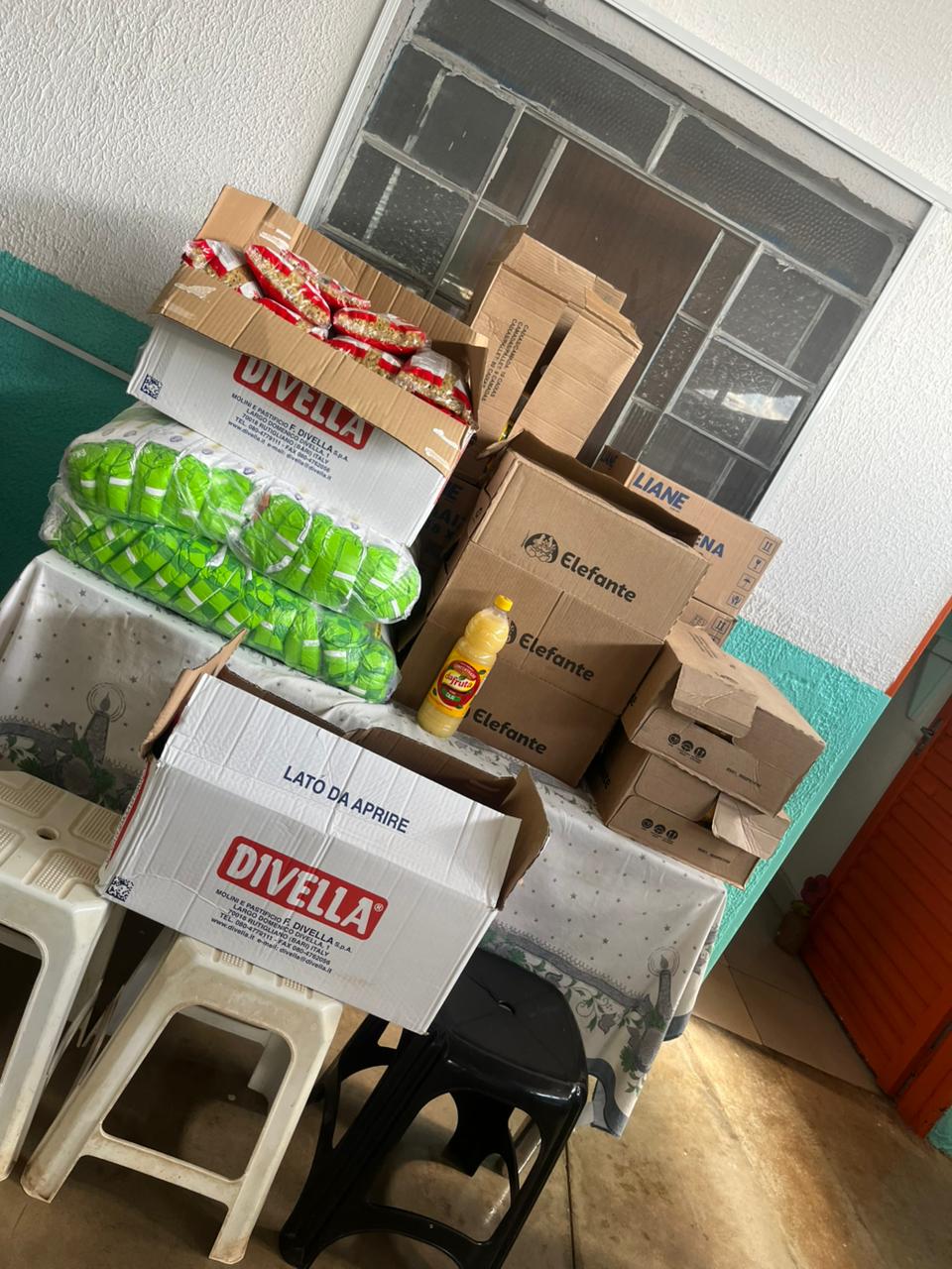 Produtos organizados