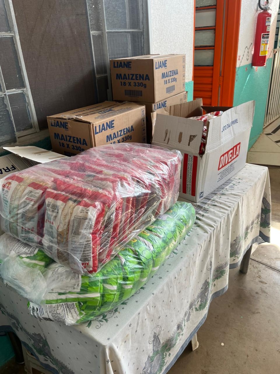 Produtos organizados